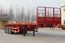 新兖12米31.8吨3轴平板自卸半挂车(TBY9400ZZXP)