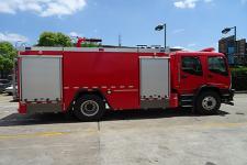 天河牌LLX5175GXFPM60/L型泡沫消防车图片