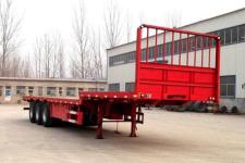 瑞傲12米34吨3轴平板运输半挂车(LHR9400TPB)