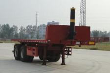 华鲁业兴7.7米29.9吨2轴平板自卸半挂车(HYX9350ZZXP)