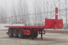 鑫永成10.5米31.5吨3轴平板自卸半挂车(YJH9403ZZXP)