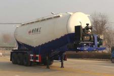 通華8.7米32.5吨3轴中密度粉粒物料运输半挂车(WTY9401GFL38)