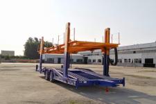 巨运11.1米11.2吨2轴中置轴车辆运输挂车(LYZ9180TCLZ)