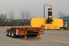 瑞傲8.5米32.2吨3轴平板自卸半挂车(LHR9401ZZXP)