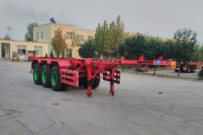 麟州7.8米34.8吨集装箱运输半挂车(YDZ9408TJZ)