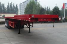 鲁旭达10.5米31.8吨3轴平板自卸半挂车(LZC9402ZZXP)