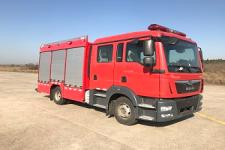 泡沫消防车(SJD5120GXFPM35/MEA泡沫消防车)(SJD5120GXFPM35/MEA)