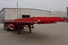 恩信事业10.5米32.6吨3轴平板自卸半挂车(HEX9403ZZXPE)