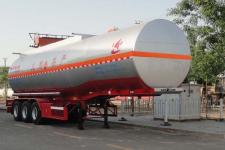 昌骅12米33.5吨3轴铝合金易燃液体罐式运输半挂车(HCH9400GRY45)