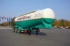 亚特重工9.6米31.9吨3轴中密度粉粒物料运输半挂车(TZ9407GFLB)