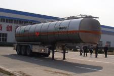 盛润12米32.4吨3轴铝合金易燃液体罐式运输半挂车(SKW9401GRYL)