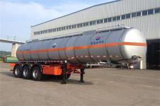 黄海11米31.4吨3轴腐蚀性物品罐式运输半挂车(DD9400GFW)