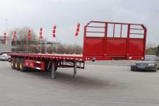 智沃12米34吨3轴平板运输半挂车(LHW9400TPB)