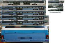 金龙牌XMQ6106AGBEVL31型纯电动城市客车图片3