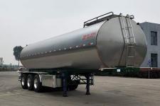 郓腾10.6米31.5吨3轴液态食品运输半挂车(HJM9401GYS)
