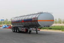 通亚达11.7米29.8吨易燃液体罐式运输半挂车(CTY9403GRYD)