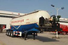 聚运达10.8米31吨3轴中密度粉粒物料运输半挂车(LZY9400GFL)