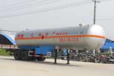程力威11.3米17吨2轴液化气体运输半挂车(CLW9310GYQ)