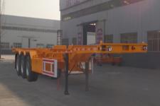 鸿盛业骏12.5米33.7吨3轴集装箱运输半挂车(HSY9401TJZE)