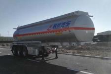昌骅10米31.9吨3轴腐蚀性物品罐式运输半挂车(HCH9406GFWXB)