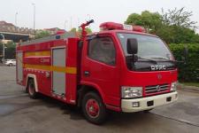程力威牌CLW5070GXFGL25型干粉水联用消防车