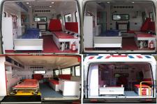东风牌EQ5041XJH5A1型救护车图片