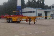 华盛顺翔12.4米30.5吨集装箱运输半挂车(LHS9350TJZ)