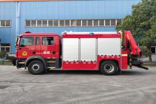 捷达消防牌SJD5140TXFJY120/MEA型抢险救援消防车图片