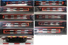 东风牌DFH5160CCYBX1JVA型仓栅式运输车图片
