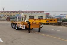 华宇达9.6米35吨集装箱运输半挂车(LHY9406TJZ)