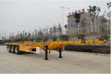 东润12.5米33.4吨3轴集装箱运输半挂车(WSH9402TJZ)