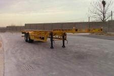 中集13.9米31.1吨2轴集装箱运输半挂车(ZJV9352TJZDY)