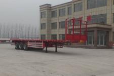 坤博12米33.7吨3轴平板式运输半挂车(LKB9400TPB)