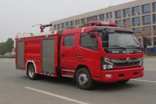 江特牌JDF5110GXFPM50/E6型泡沫消防车图片