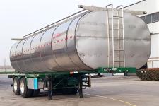 郓腾8.2米29吨2轴液态食品运输半挂车(HJM9350GYS)