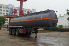 中汽力威10.9米30噸3軸氧化性物品罐式運輸半掛車(HLW9400GYW)
