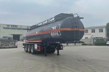 华威驰乐牌SGZ9402GFW型腐蚀性物品罐式运输半挂车