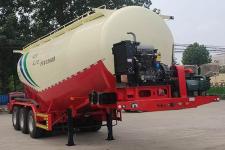 瑞傲8.8米32.5吨3轴中密度粉粒物料运输半挂车(LHR9403GFL40)