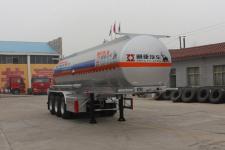 通亚达9.8米31.7吨3轴腐蚀性物品罐式运输半挂车(CTY9403GFW)