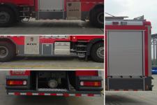新东日牌YZR5190GXFPM80/H6型泡沫消防车图片