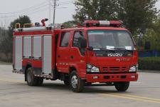 新东日牌YZR5071GXFSG20/Q6A型水罐消防车(YZR5071GXFSG20/Q6A水罐消防车)(YZR5071GXFSG20/Q6A)