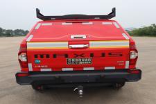银河牌BX5030TXFQC50/DT6型器材消防车图片
