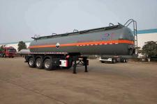 大力10.8米30.3吨3轴腐蚀性物品罐式运输半挂车(DLQ9406GFW)