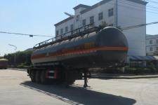 特運10.6米32噸3軸腐蝕性物品罐式運輸半掛車(DTA9407GFWC)