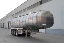 万事达10.8米33.8吨3轴铝合金食用油运输半挂车(SDW9404GSY)