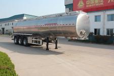 绿叶11.5米33.6吨3轴润滑油罐式运输半挂车(JYJ9400GRH)