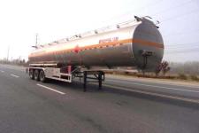龙星汇12.1米33吨3轴铝合金运油半挂车(HLV9400GYYD)