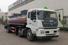国六东风天锦小三轴12-15吨腐蚀性物品罐式运输车