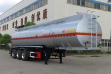 特运11.3米32.2吨3轴易燃液体罐式运输半挂车(DTA9400GRYA)