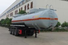 特运10.4米32.8吨3轴腐蚀性物品罐式运输半挂车(DTA9405GFWC)